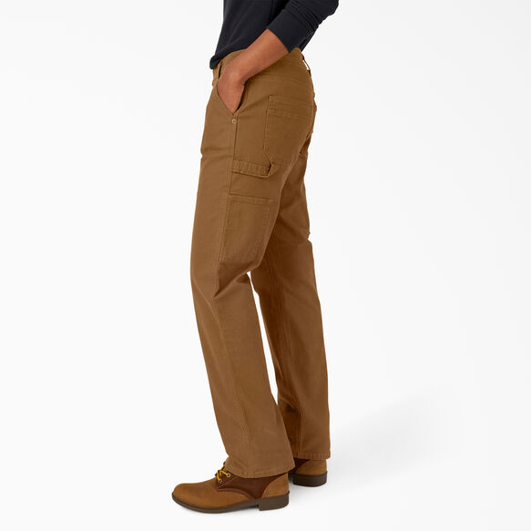 Pantalon menuisier en coutil pour femmes - Brown Duck &#40;RBD&#41;