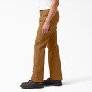 Pantalon menuisier en coutil doubl&eacute; de coupe standard FLEX - Rinsed Brown Duck &#40;RBD&#41;