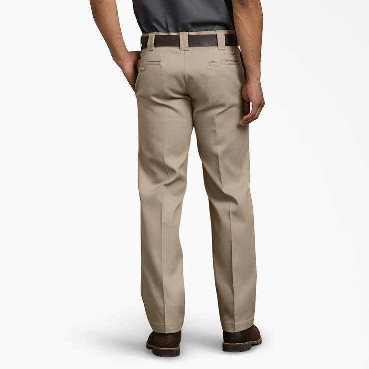 Men's 873 FLEX Slim Fit Work Pants - Desert Sand (DS) image number 2