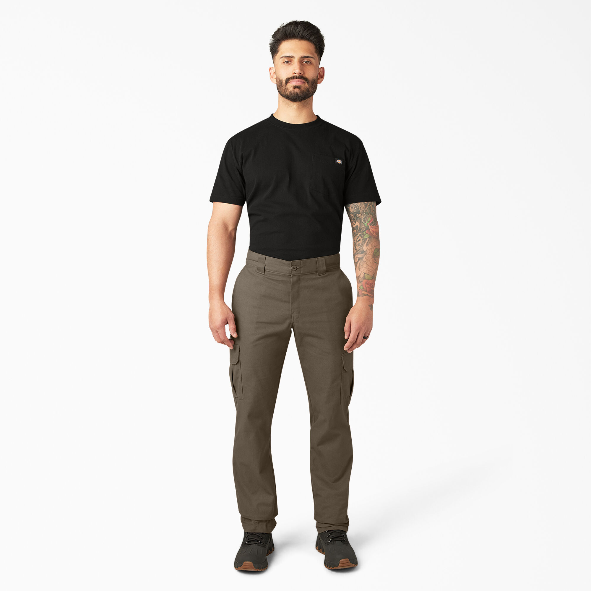 Dickies cargo pants with zipper pockets discount