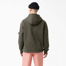 Fleece Cargo Hoodie - Military Green &#40;ML&#41;