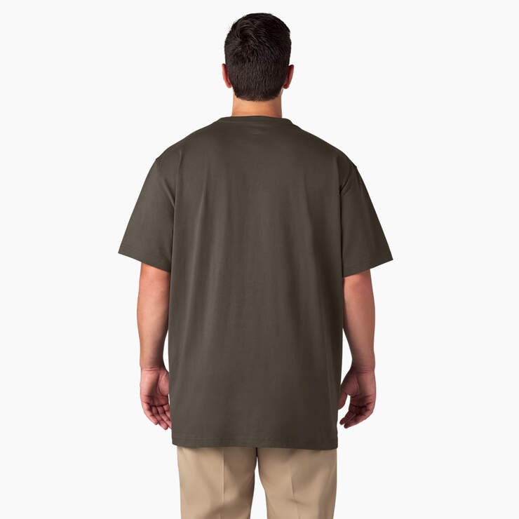 T-shirt épais à manches courtes et à poche - Black Olive (BV) numéro de l’image 5