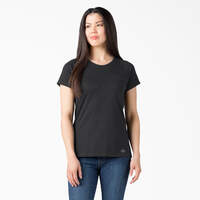 Women's Cooling Short Sleeve Pocket T-Shirt - Black (KBK)