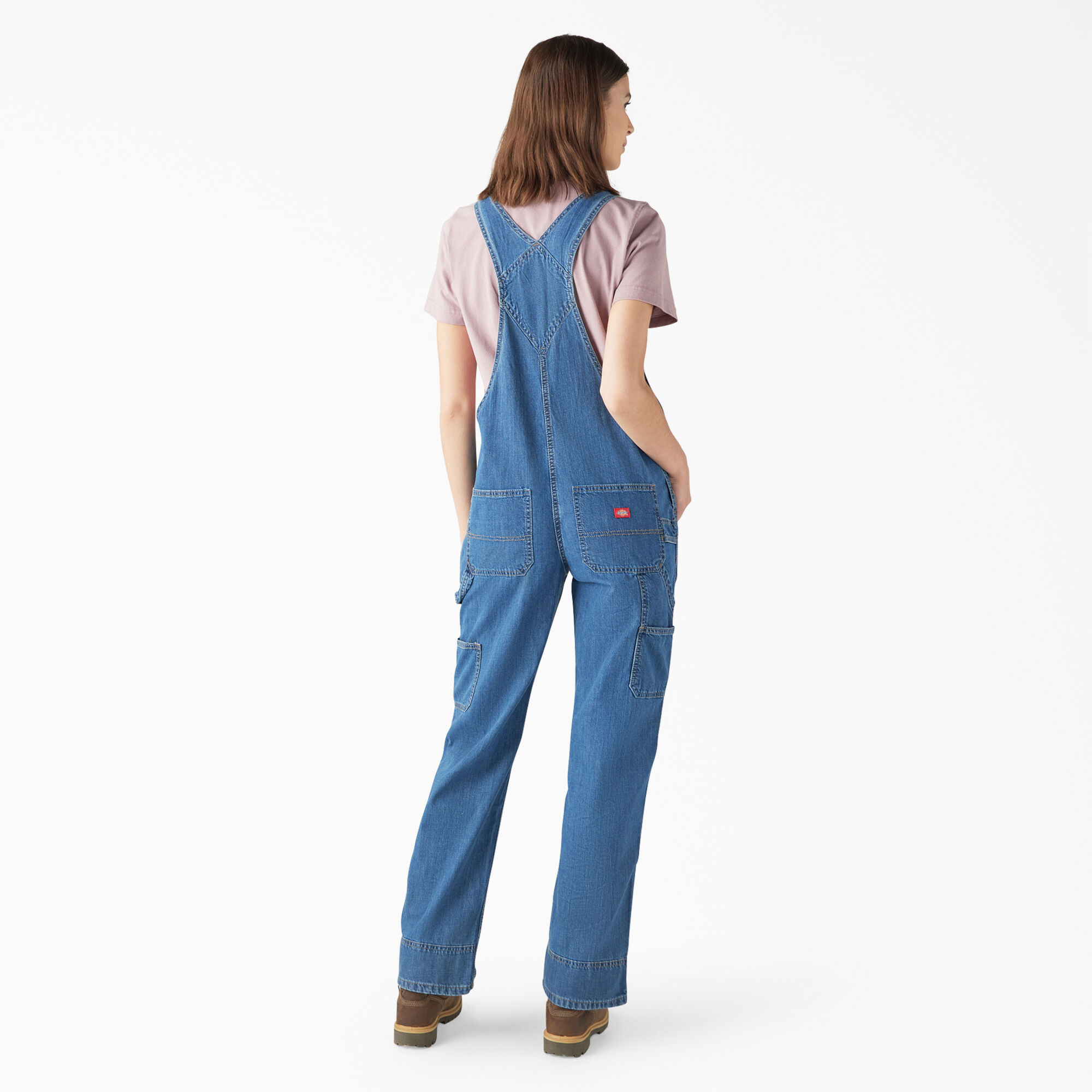 Womens blue jean bib overalls hot sale