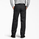 Regular Fit Straight Leg Double Knee Work Pants - Black &#40;BK&#41;