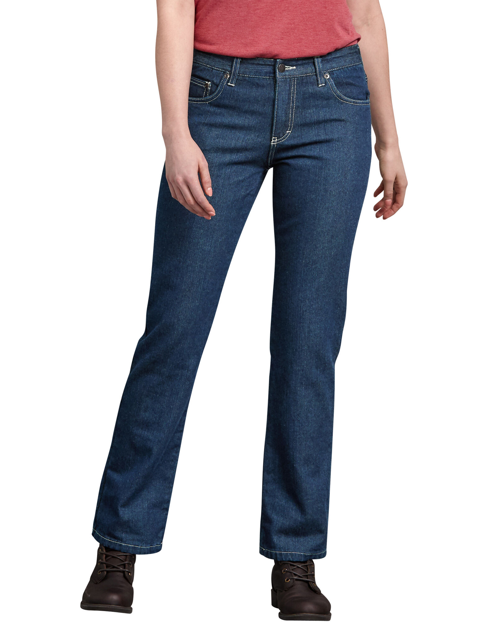 Women s Denim Flannel Lined Relaxed Fit Jeans