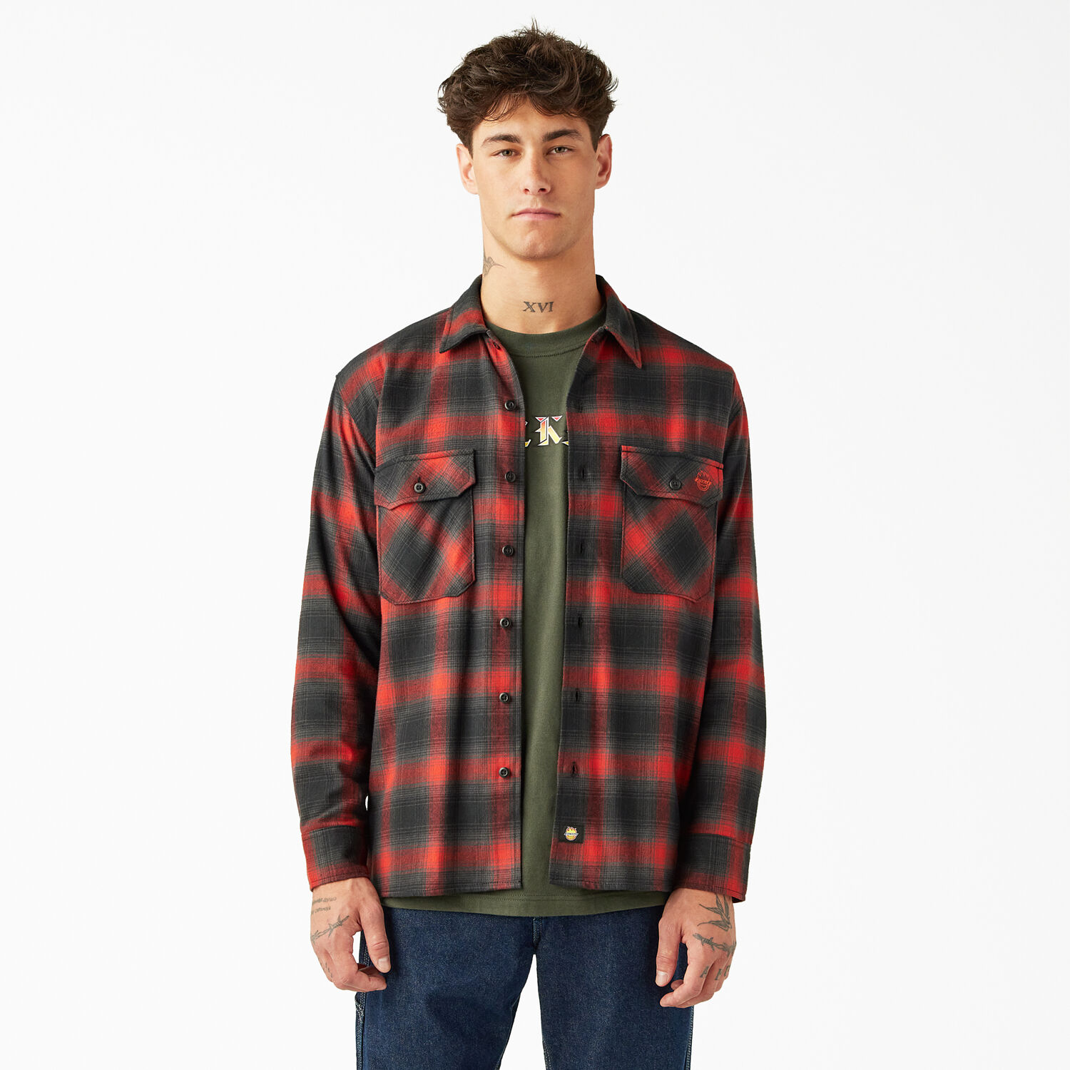 Chemise en flanelle Dickies X Spitfire