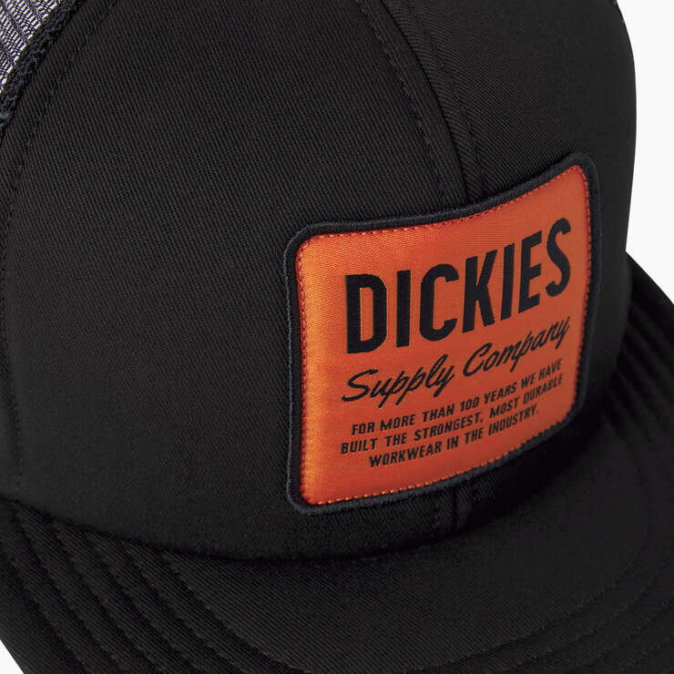Casquette de camionneur Dickies Supply Company - Black (BK) numéro de l’image 3