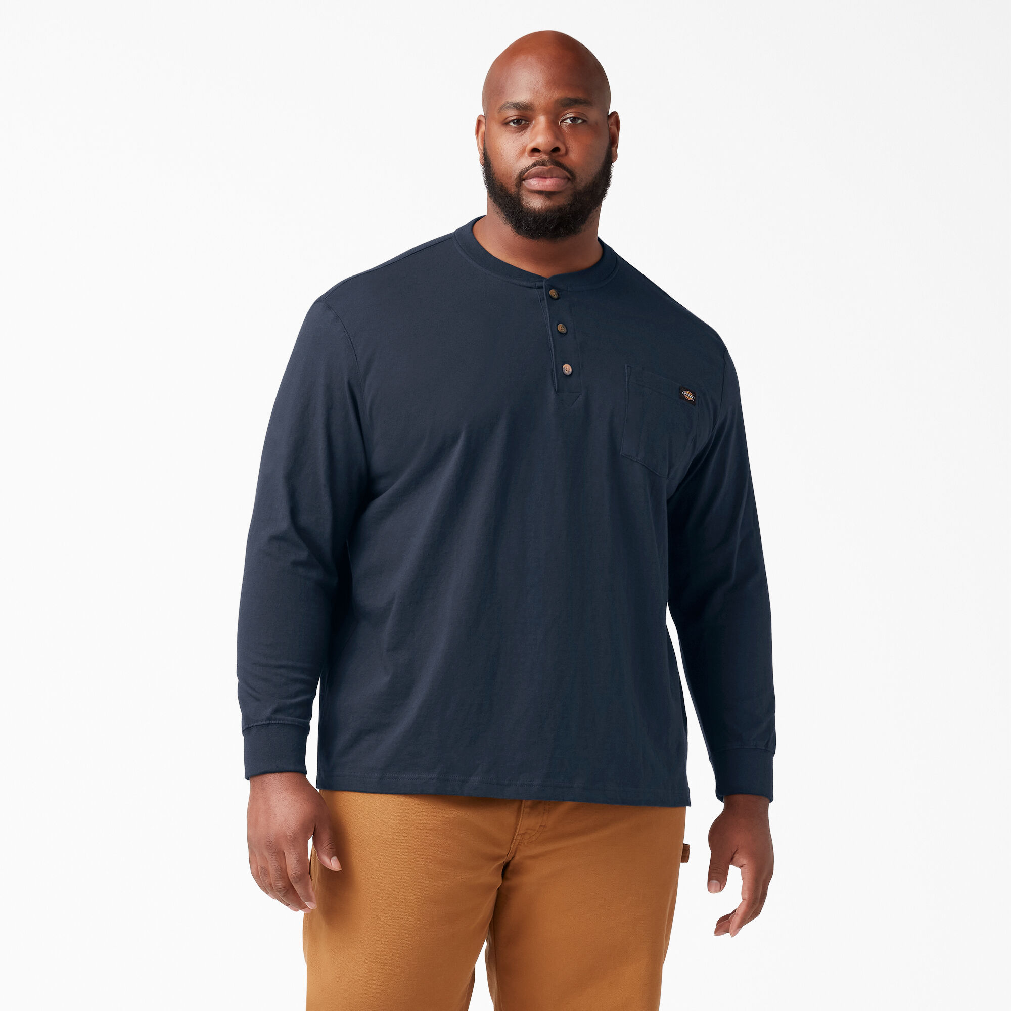 Henley best sale manche longue