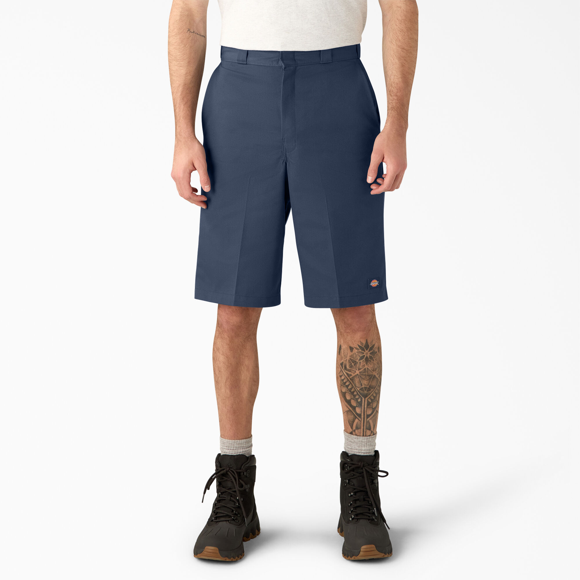 Navy blue cheap work shorts