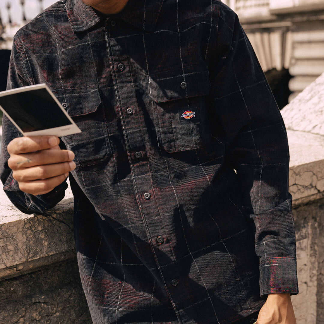 Dickies hot sale corduroy shirt