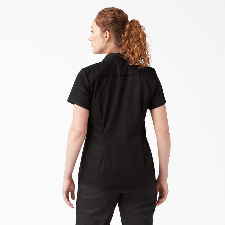 Women's 574 Original Work Shirt - Black (BSK) image number 2