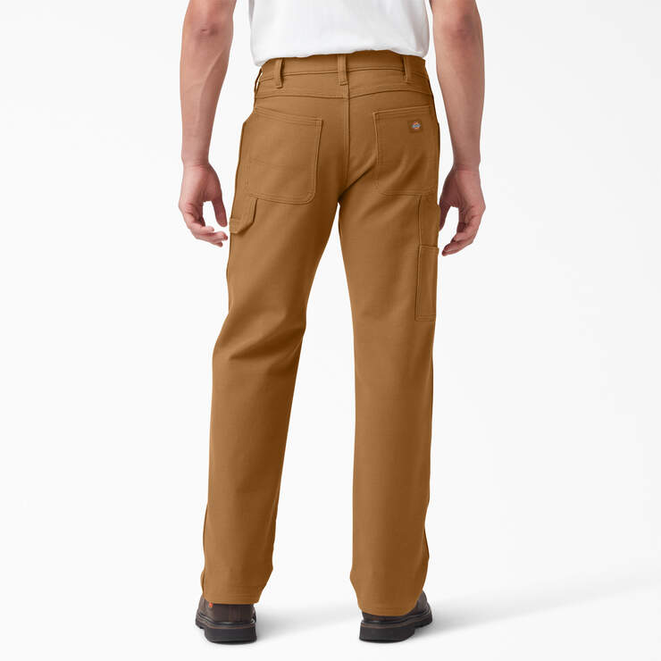 Pantalon menuisier en coutil doublé de coupe standard FLEX - Rinsed Brown Duck (RBD) numéro de l’image 2