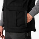 FLEX Duck Canvas Insulated Vest - Black &#40;BK&#41;