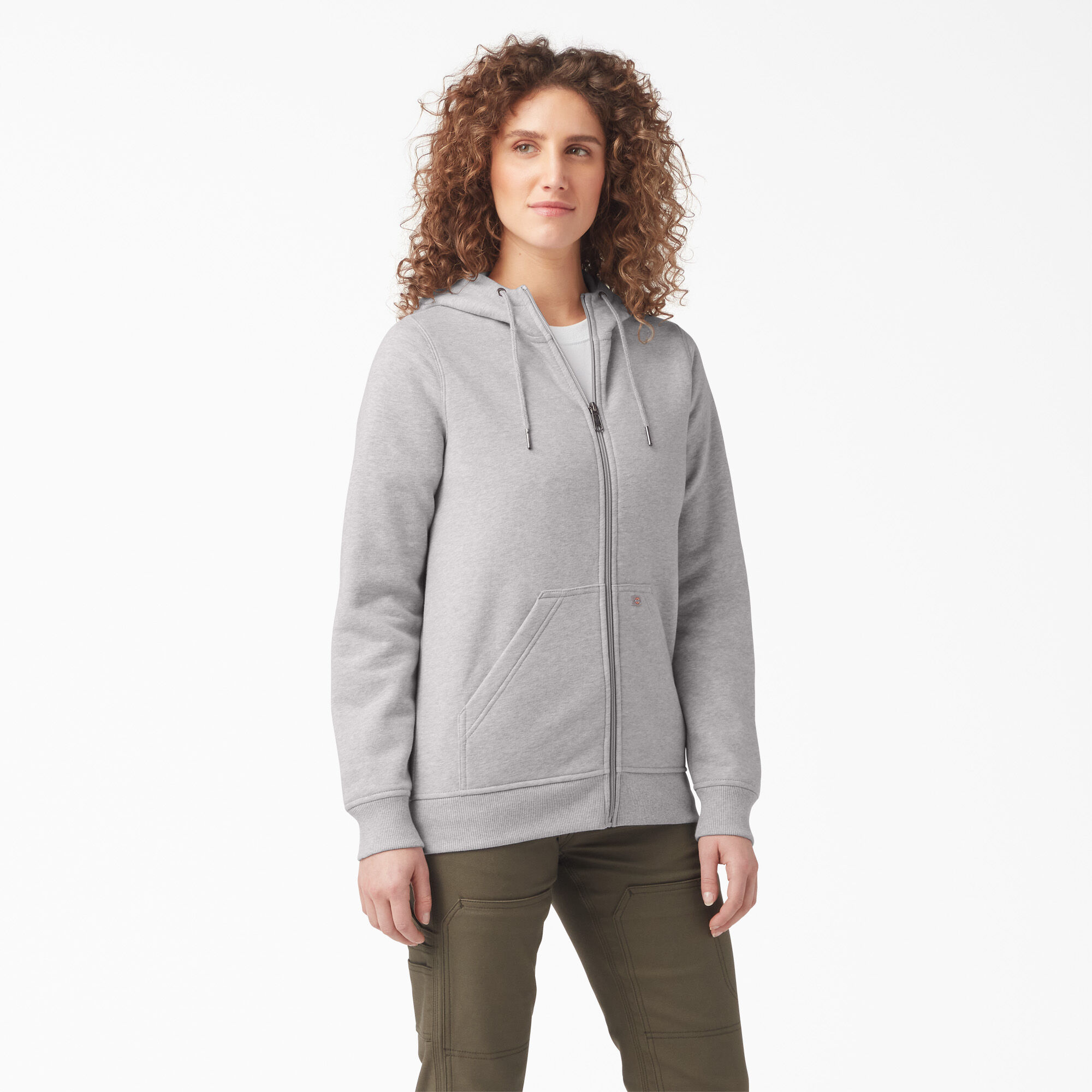 Women s Heavyweight Full Zip Fleece Hoodie Dickies Canada