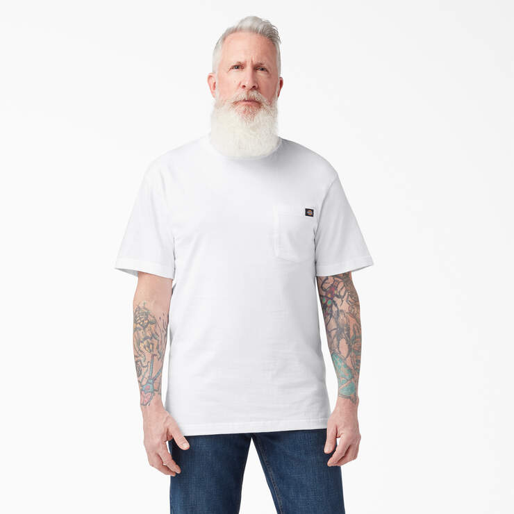 Short Sleeve Two Pack T-Shirts - White (WH) image number 1
