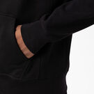Chandail &agrave; capuchon de coupe d&eacute;contract&eacute;e avec logo skateboard Dickies sur la poitrine - Black &#40;KBK&#41;