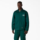 Veste Eisenhower non doubl&eacute;e &agrave; imprim&eacute; - Forest Green &#40;FT&#41;