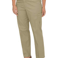 Women's Premium Relaxed Straight Cargo Pants (Plus) - Desert Sand (DS)