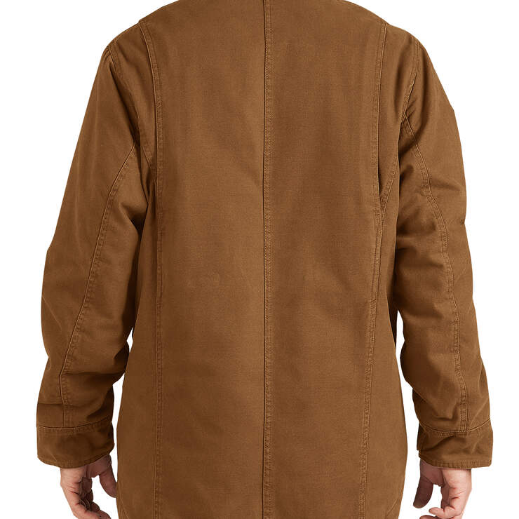 Sanded Duck Insulated Coat - Rinsed Brown Duck (RBD) image number 2