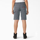 Women&rsquo;s Hickory Striped Carpenter Shorts - Rinsed Hickory Stripe &#40;RHS&#41;