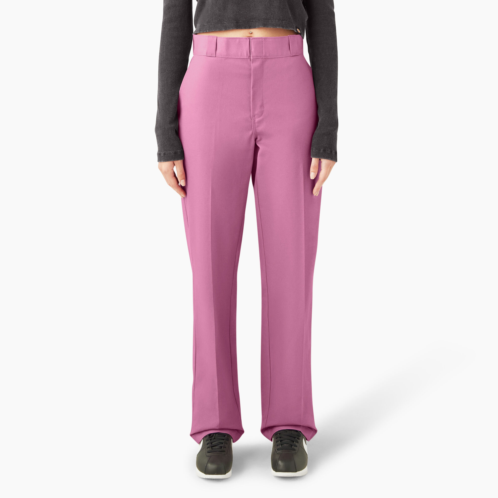 Pink khaki pants womens store