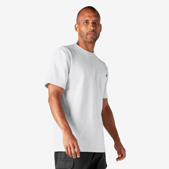 Heavyweight Short Sleeve Pocket T-Shirt - Ash Gray &#40;AG&#41;
