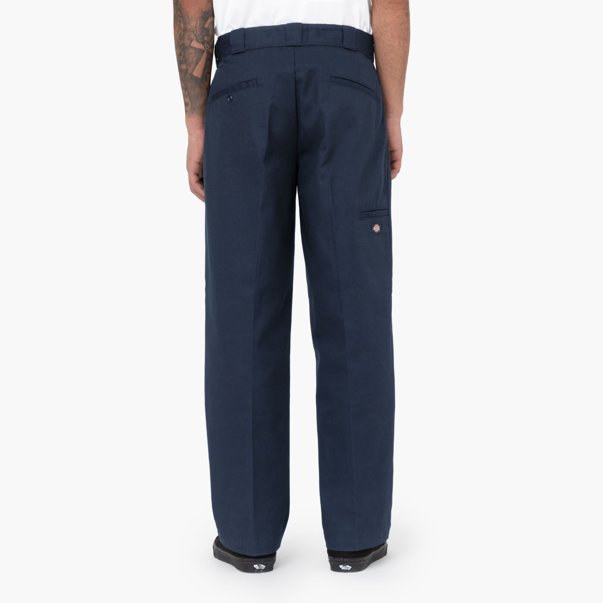 Next navy work trousers new arrivals