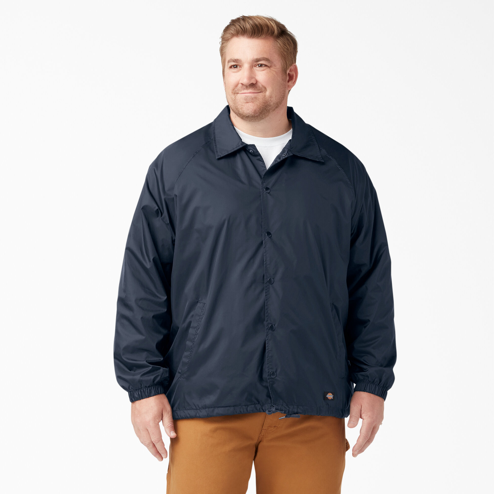 Navy sales nylon jacket