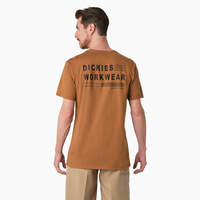 T-shirt imprimé à manches courtes fraîcheur Performance - Brown Duck (BD)