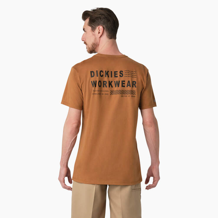 T-shirt imprimé à manches courtes fraîcheur Performance - Brown Duck (BD) numéro de l’image 1