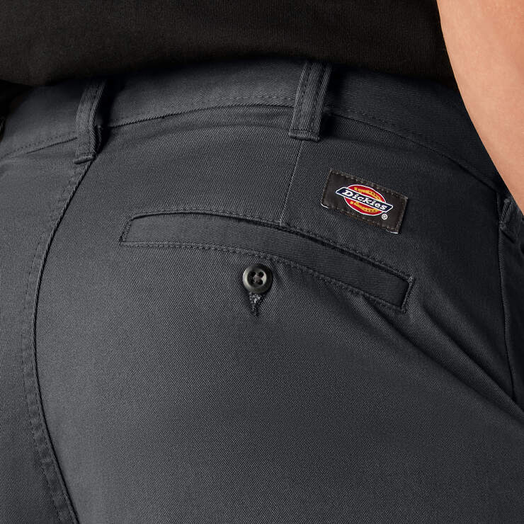 Pantalon cargo ample à jambe droite - Rinsed Charcoal Gray (RCH) numéro de l’image 8