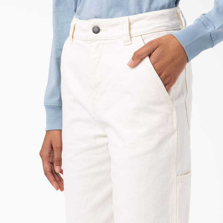 Pantalon en coutil de coupe standard pour femmes - Stonewashed Cloud (S2C) numéro de l’image 4