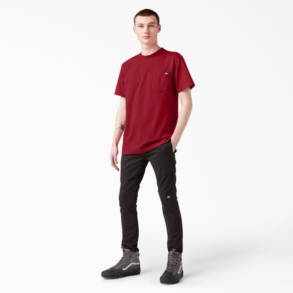 Short Sleeve Heavyweight T-Shirt - English Red &#40;ER&#41;