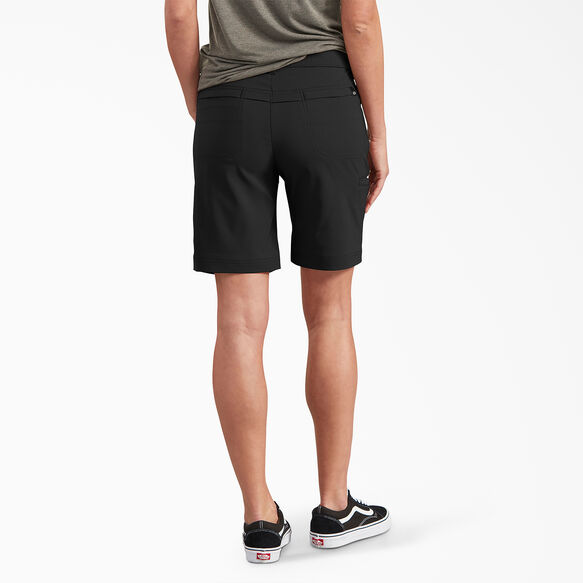 Women&#39;s Cooling Relaxed Fit Shorts, 9&quot; - Black &#40;BK&#41;