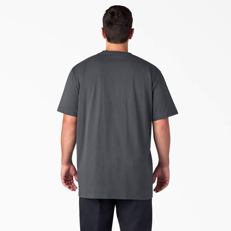 T-shirt épais à manches courtes et à poche - Charcoal Gray (CH) numéro de l’image 6