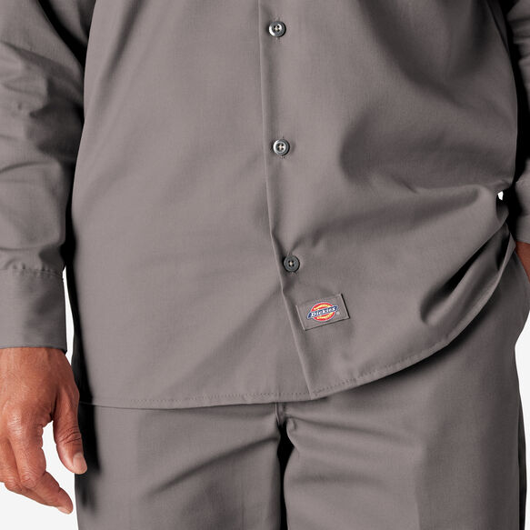 Long Sleeve Work Shirt - Silver &#40;SV&#41;