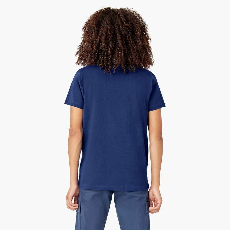Women's Heavyweight Short Sleeve Pocket T-Shirt - Surf Blue (FL) image number 2