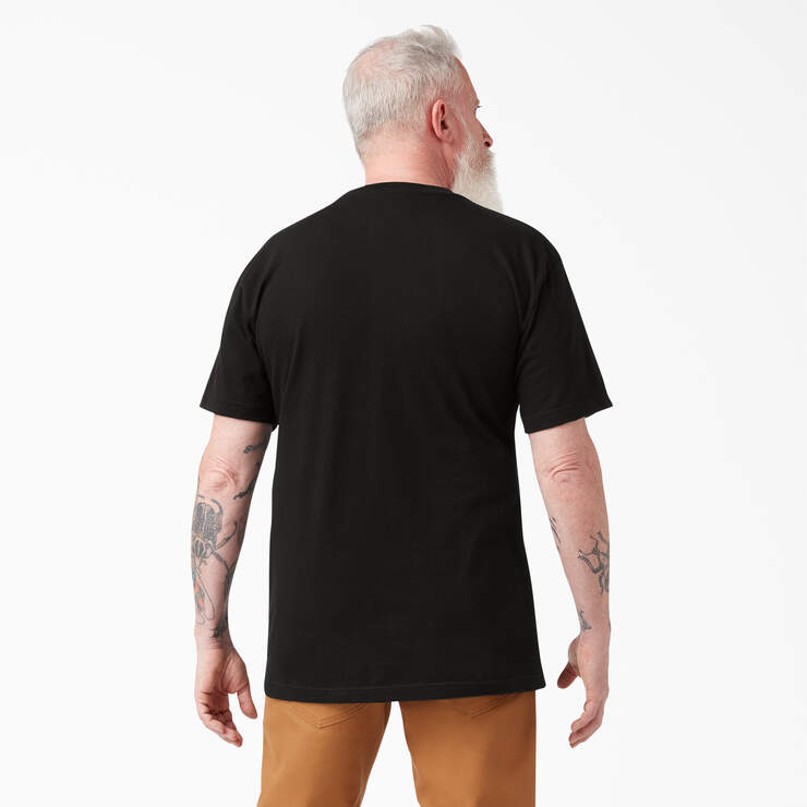 Short Sleeve Two Pack T-Shirts - Black (BK) image number 2