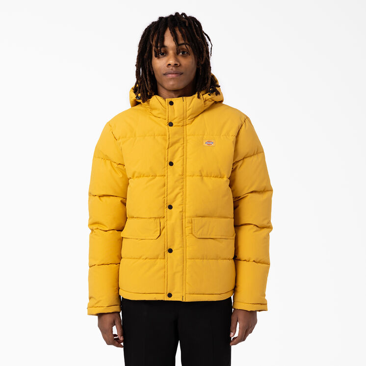 Glacier View Anorak Puffer Jacket - Harvest Gold &#40;GV&#41;