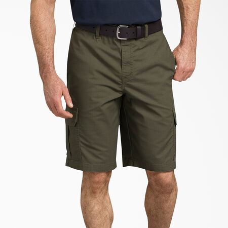 Short cargo antid&eacute;chirure Tough Max&trade; de 11&nbsp;po - Rinsed Moss Green &#40;RMS&#41;