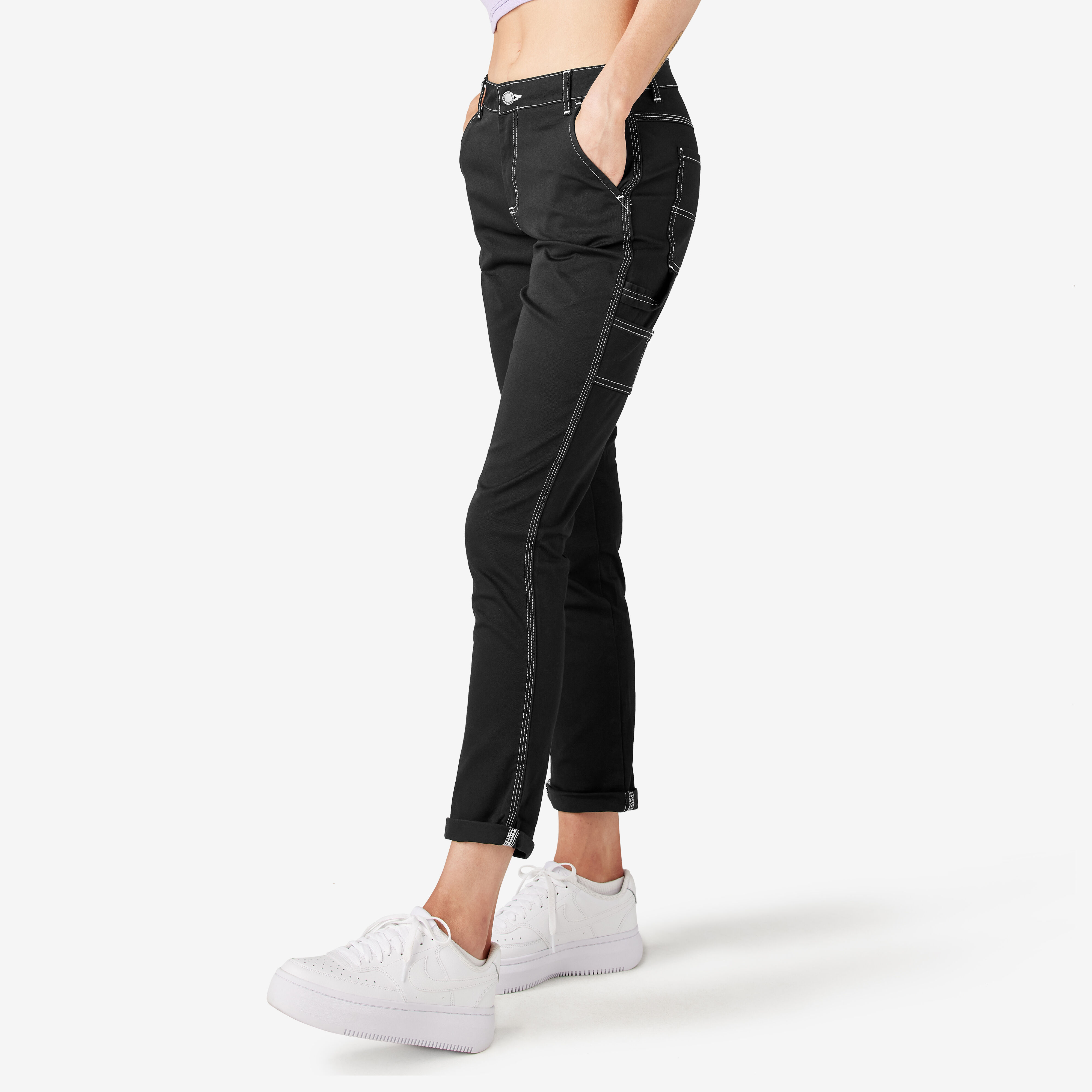 Dickies skinny sale pants womens