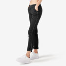 Women&#39;s Slim Straight Fit Roll Hem Carpenter Pants - Black &#40;BKX&#41;
