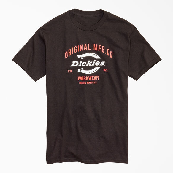 T-shirt &agrave; imprim&eacute; Dickies MFG. Co. - Black &#40;BK&#41;