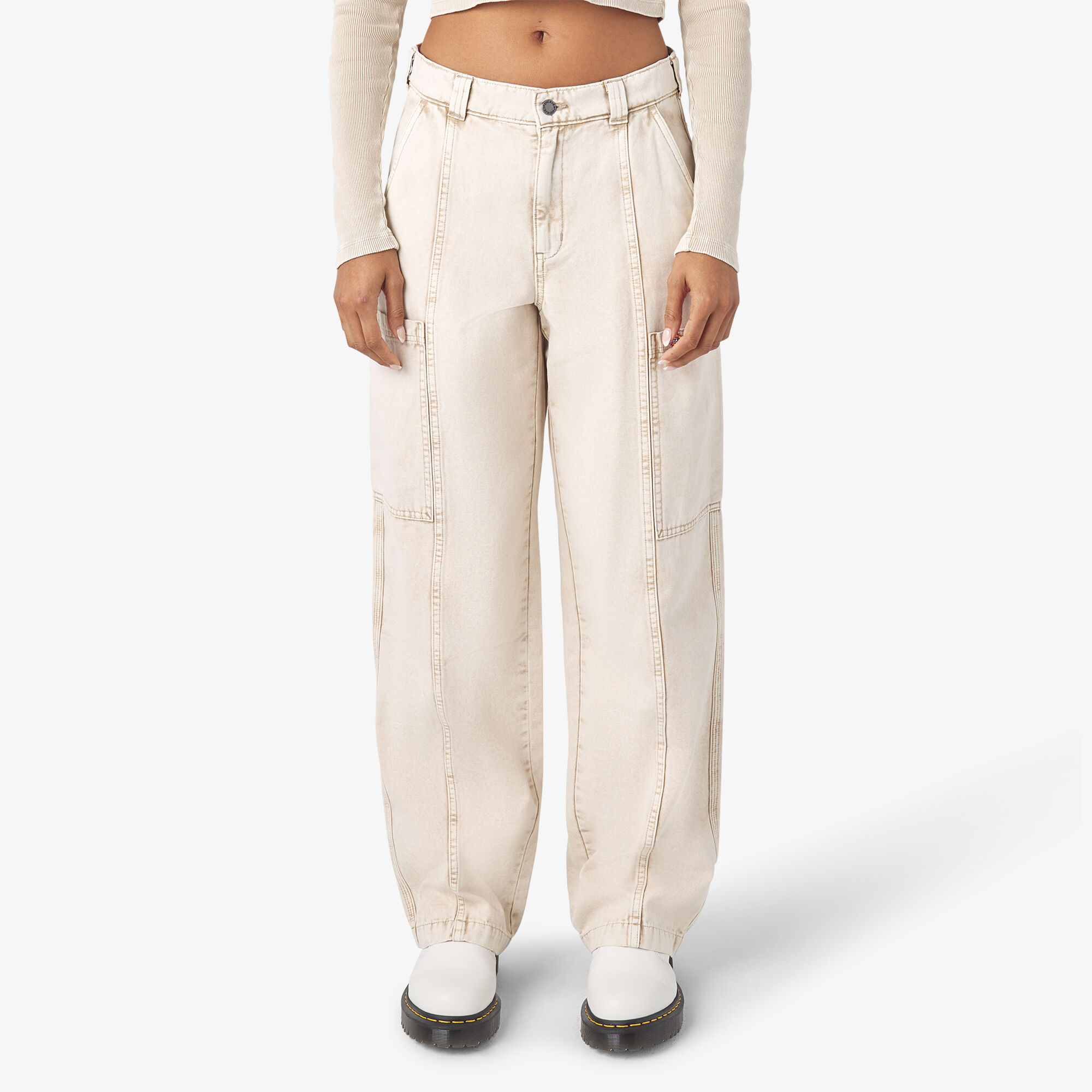 Dickies women's plus hot sale size cargo pants