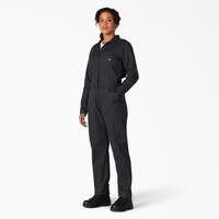 Women's Cooling Long Sleeve Coveralls - Black (BK)