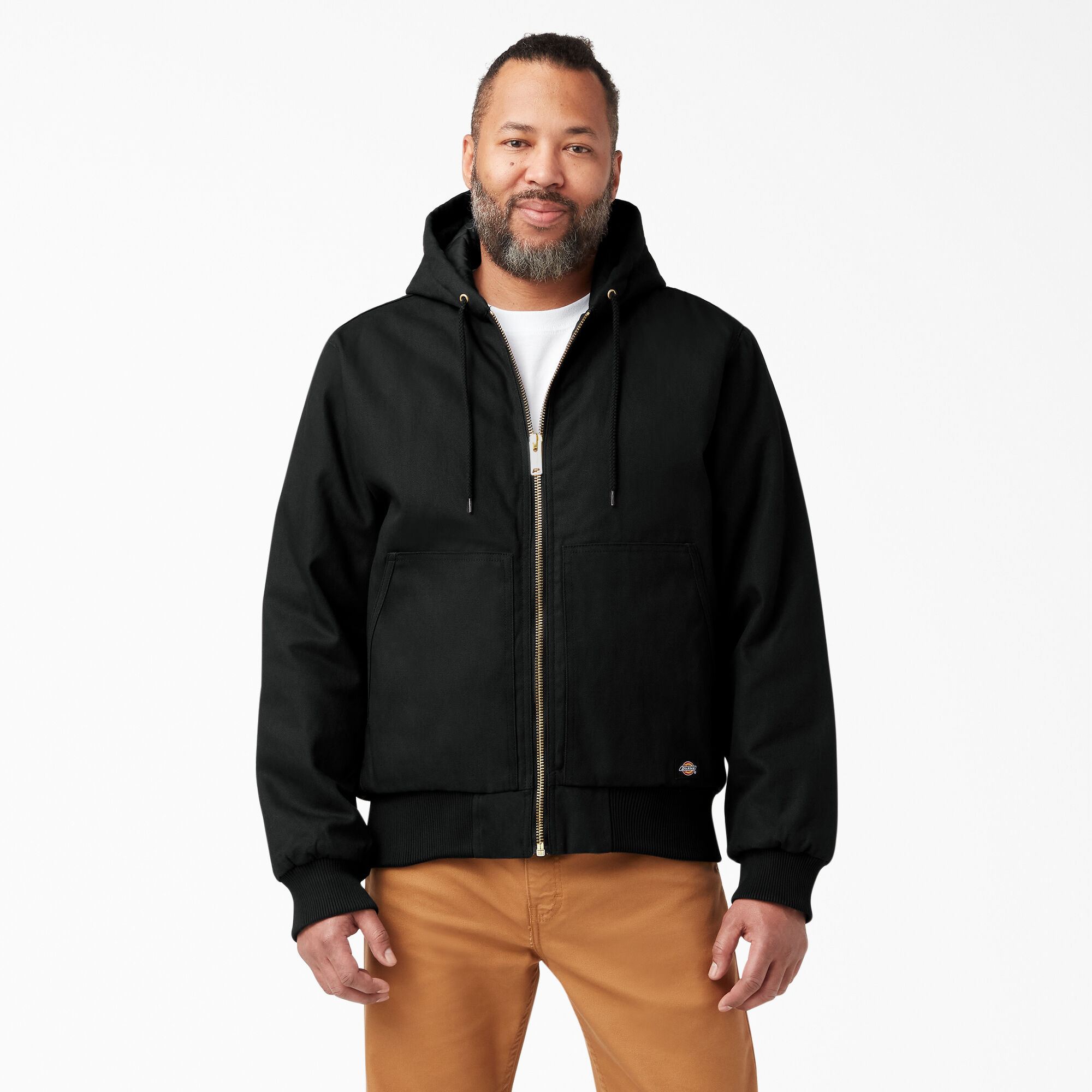 Dickies | Jackets & Coats | Genuine Dickies Men Buffalo Work Hooded Jacket  Coat Long Sleeve Khaki 2xl | Poshmark