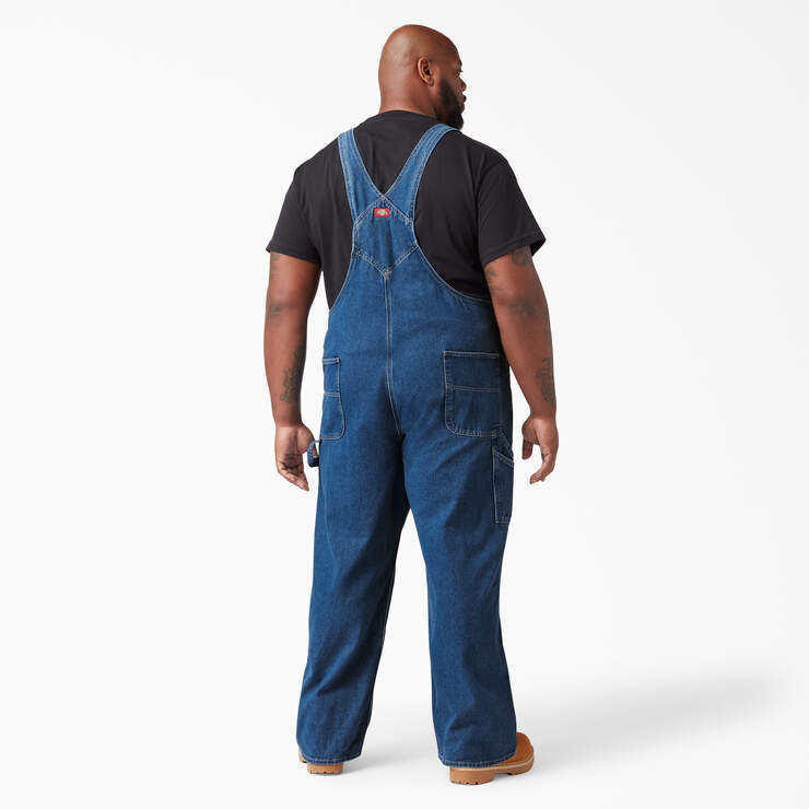 Stonewashed Indigo Bib Overalls - Stonewashed Indigo Blue (SNB) image number 5