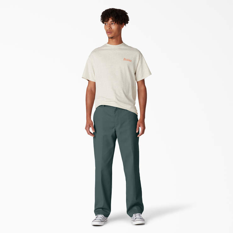 Dickies Skateboarding Regular Fit Twill Pants - Lincoln Green (LN) image number 4