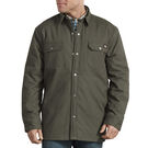 Plaid Lined Shirt Jacket - Moss Green &#40;MS&#41;